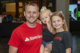Tim and his daughters!