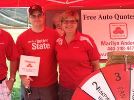 Marilyn Anderson State Farm On location