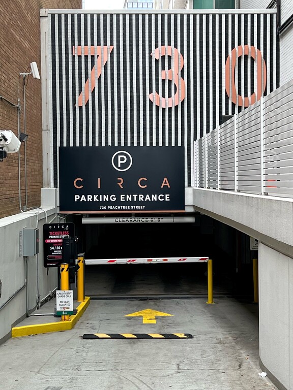 Parking Entrance