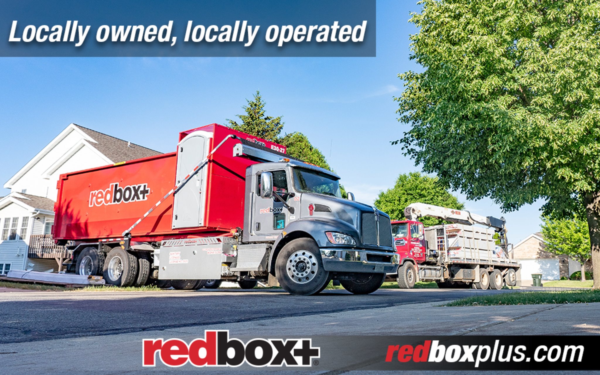 Commercial Driver Roll Off Truck redbox+ Dumpsters of St. Louis Metro