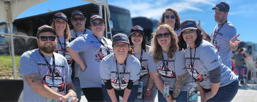 Sport Clips Employees Daytona Nascar