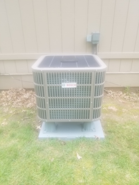 Bosch 20 seer heat pump install