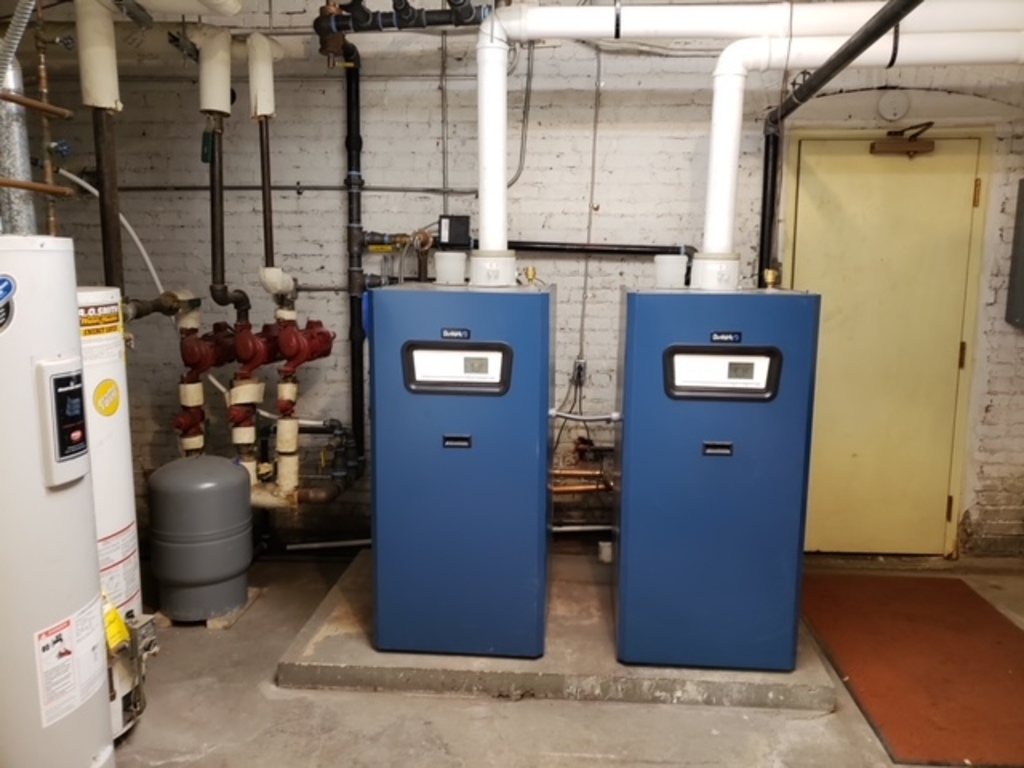 dunkirk modulating boiler install.