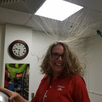 Ashley Goodenough State Farm Representing at OMSI