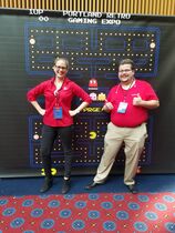 Ashley Goodenough State Farm Representing at the Portland Retro Gaming Expo