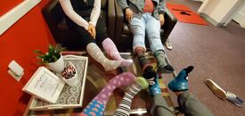 Spirit Week - Crazy Sock Day