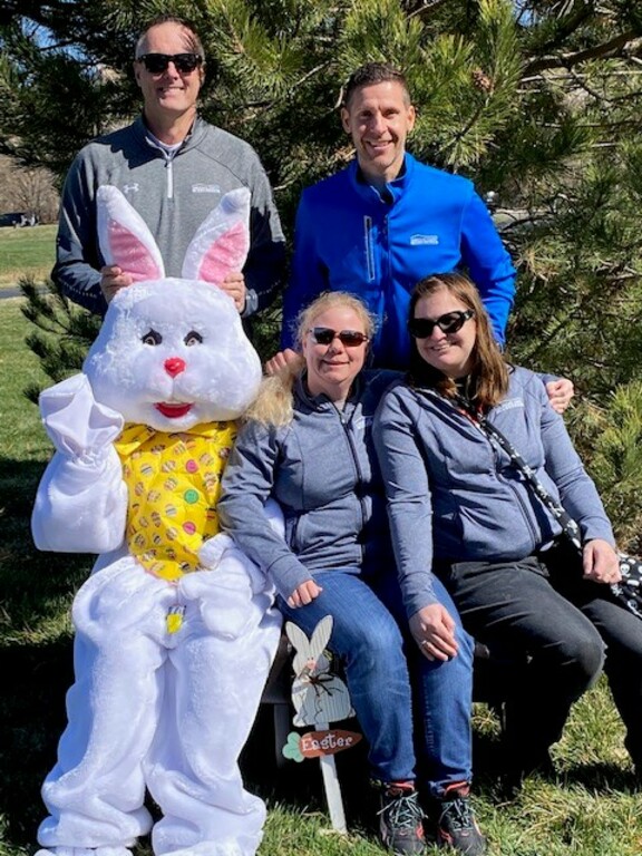 Annual client Easter egg hunt