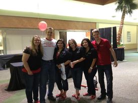 The team at a local Event called Taste of the Town