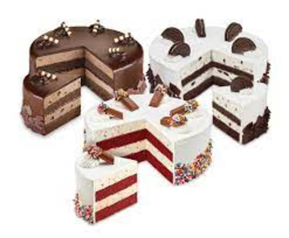 We carry 12 different types of Signature cakes and also can build custom cakes exactly how you like it.