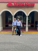 opening day 2021 With Austin, my brother/Office manager