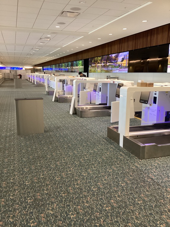 MCO - Spirit Airlines Self Bag Drops and Kiosk Installation