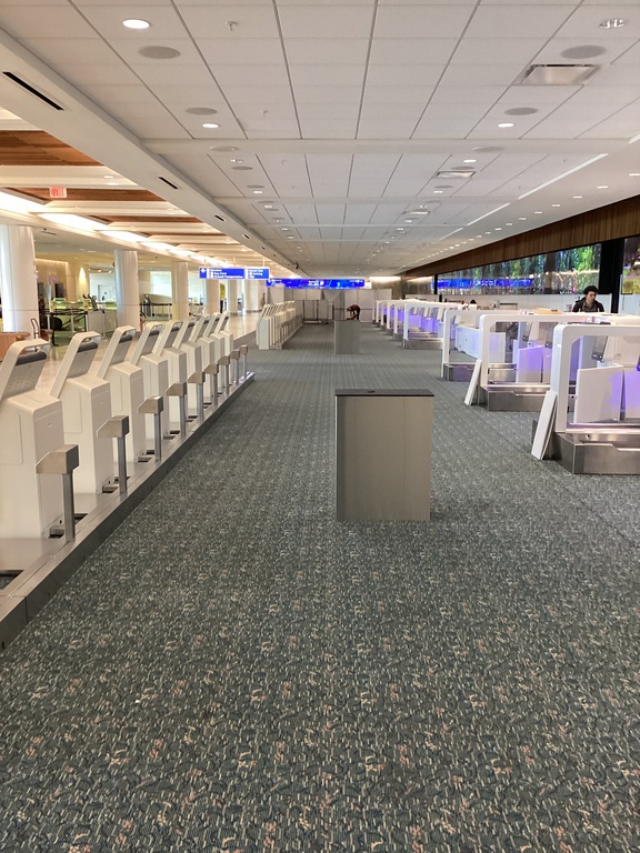 MCO - Spirit Airlines Self Bag Drops and Kiosk Installation