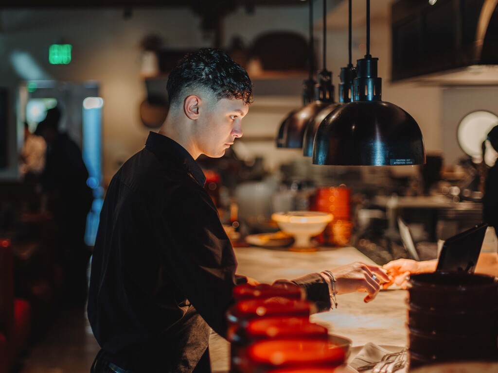 team members on the job