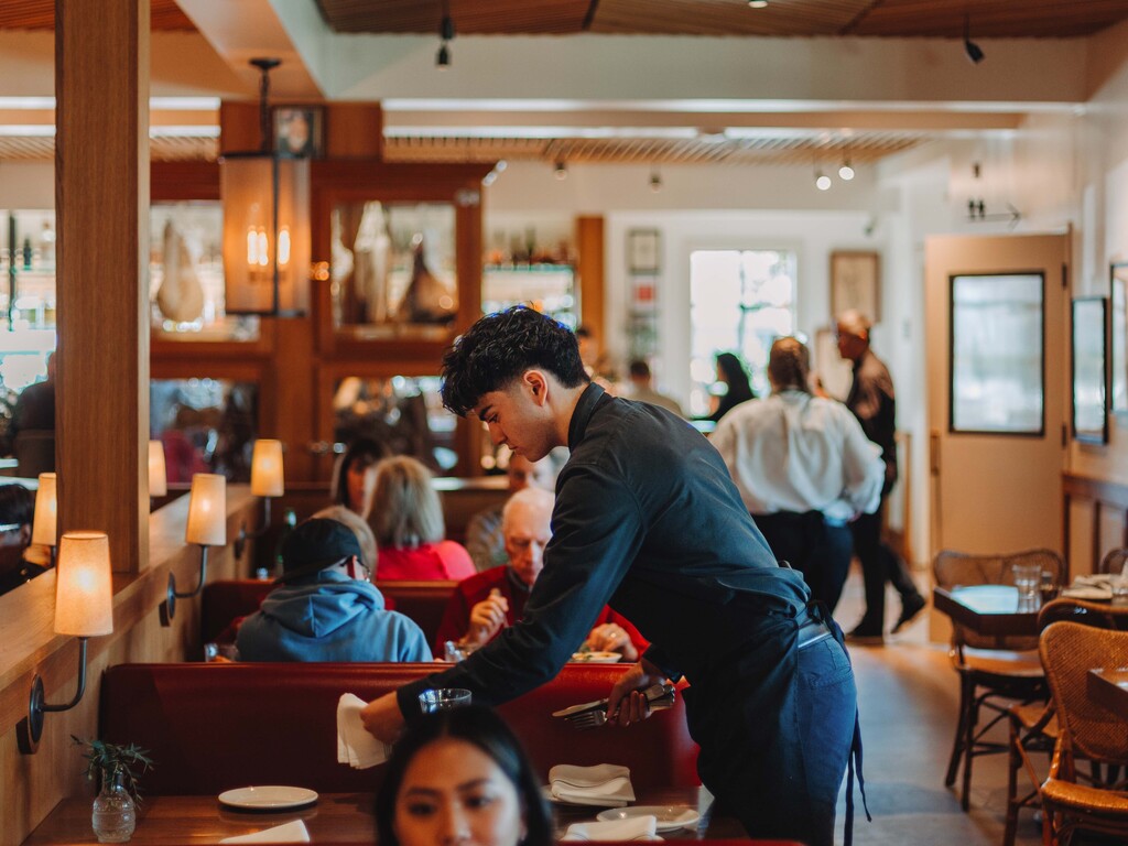 team members on the job