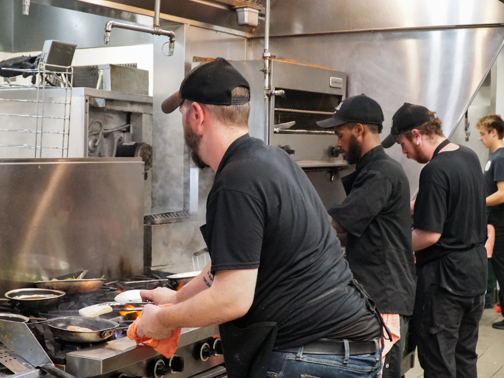 Line Cooking at Stella's