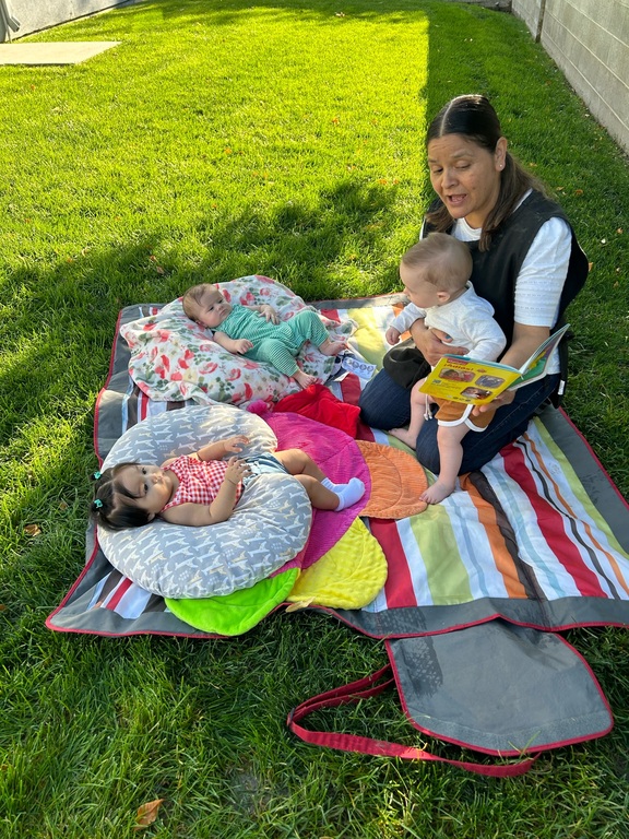No matter the age, everyone loves some vitamin D and Books!