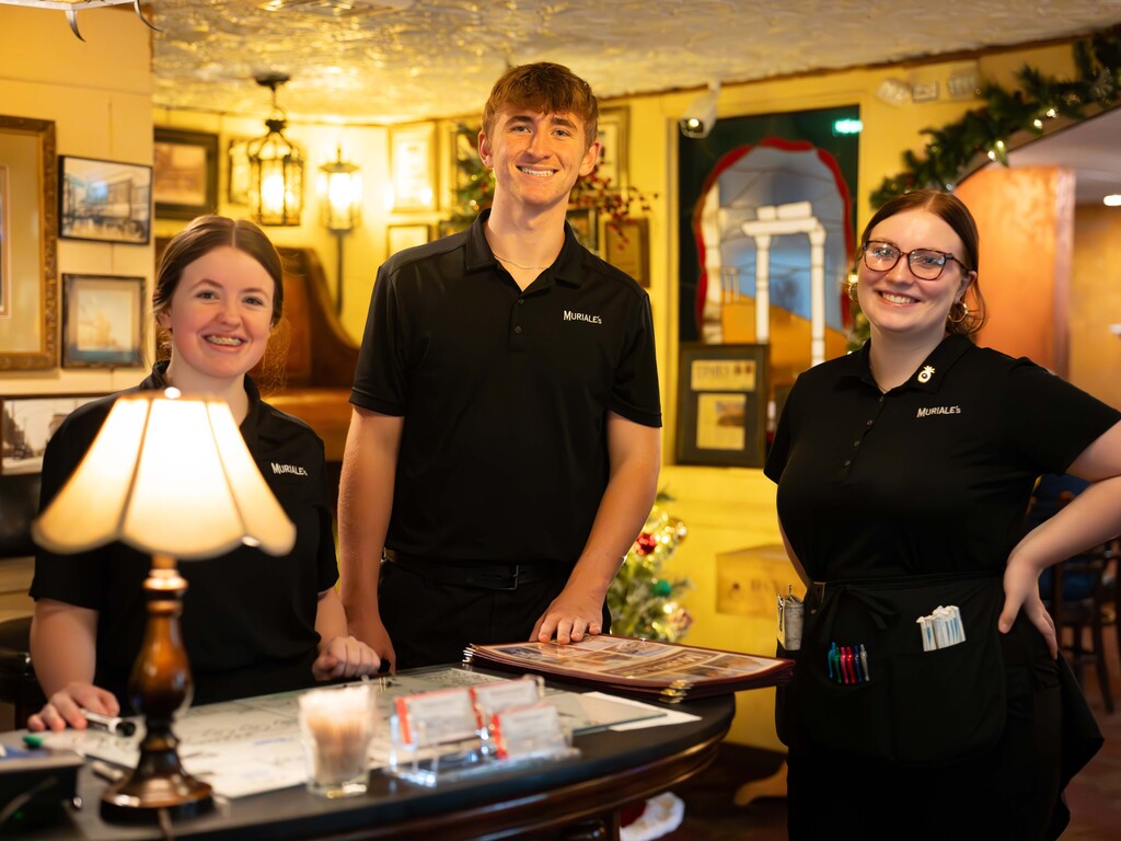 team members on the job.