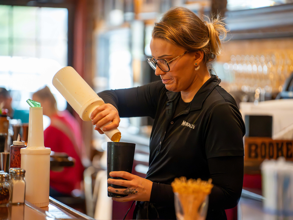 team members on the job.