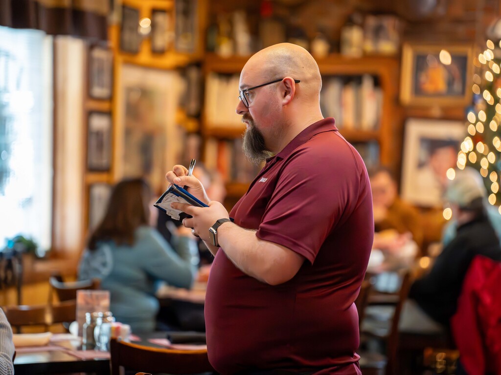 team members on the job.