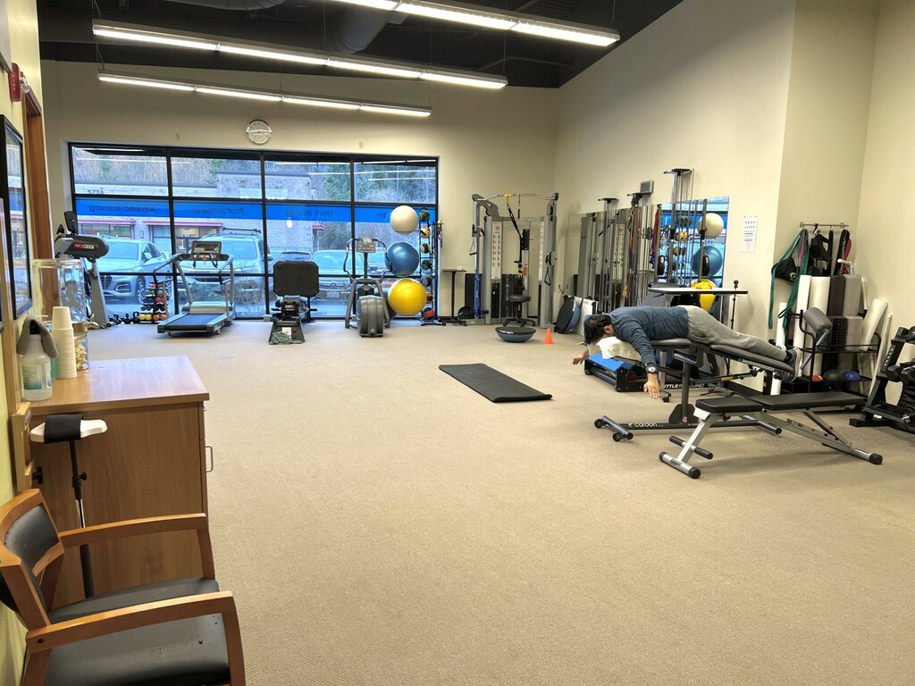 Open gym area