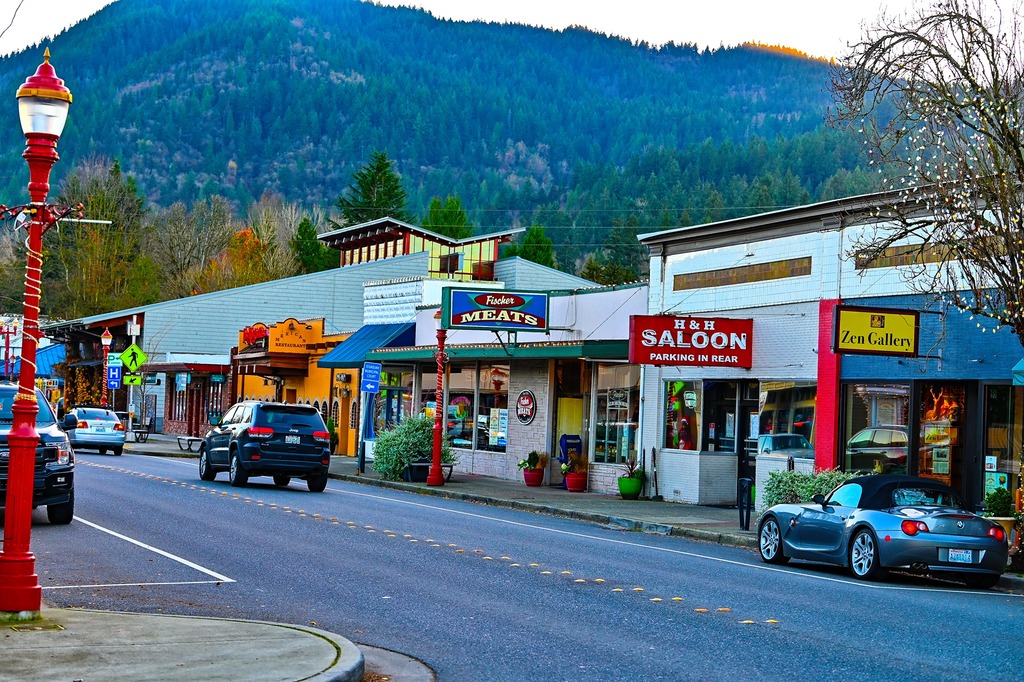 Historical downtown Issaquah with shops, restaurants, coffee shops.  5 minutes from our office.