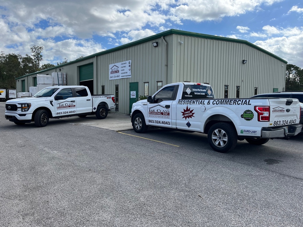 1st Class Roofing, Inc. - Residential and Commercial Roofing Specialists 