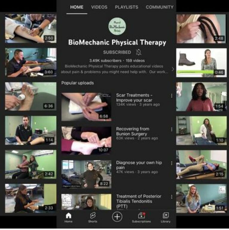 Check out our YouTube Channel.