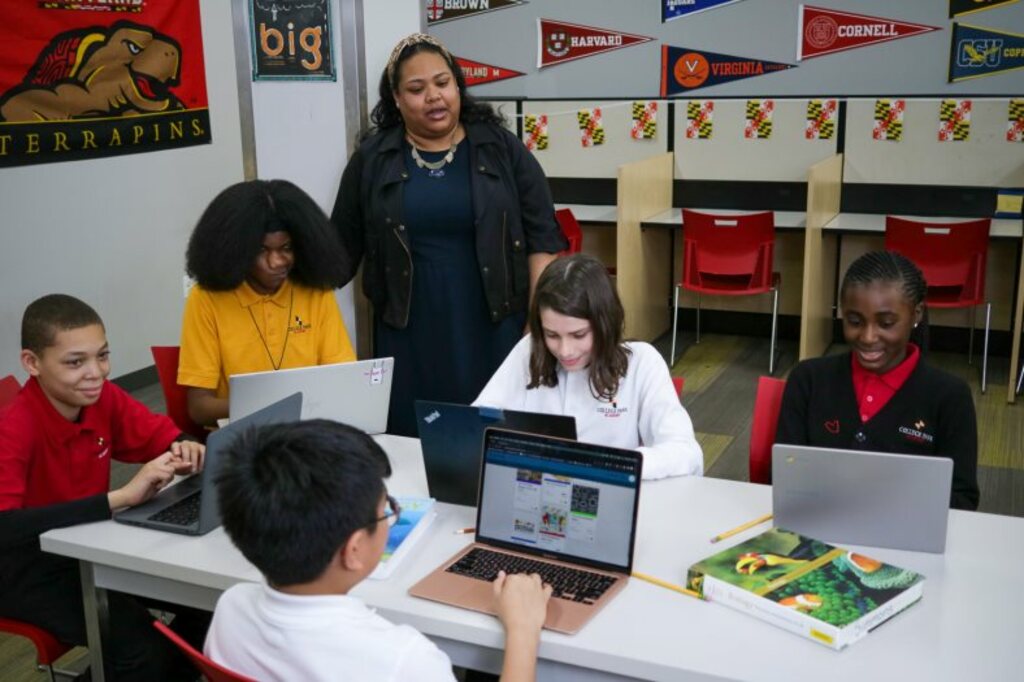 Founded in 2013 as a rigorous college prep school by the University of Maryland and the City of College Park, CPA is a Prince George’s County public charter school for grades 6-12.