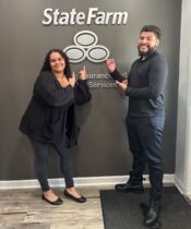 Ruth and Jeremy celebrating their 1 year anniversary 