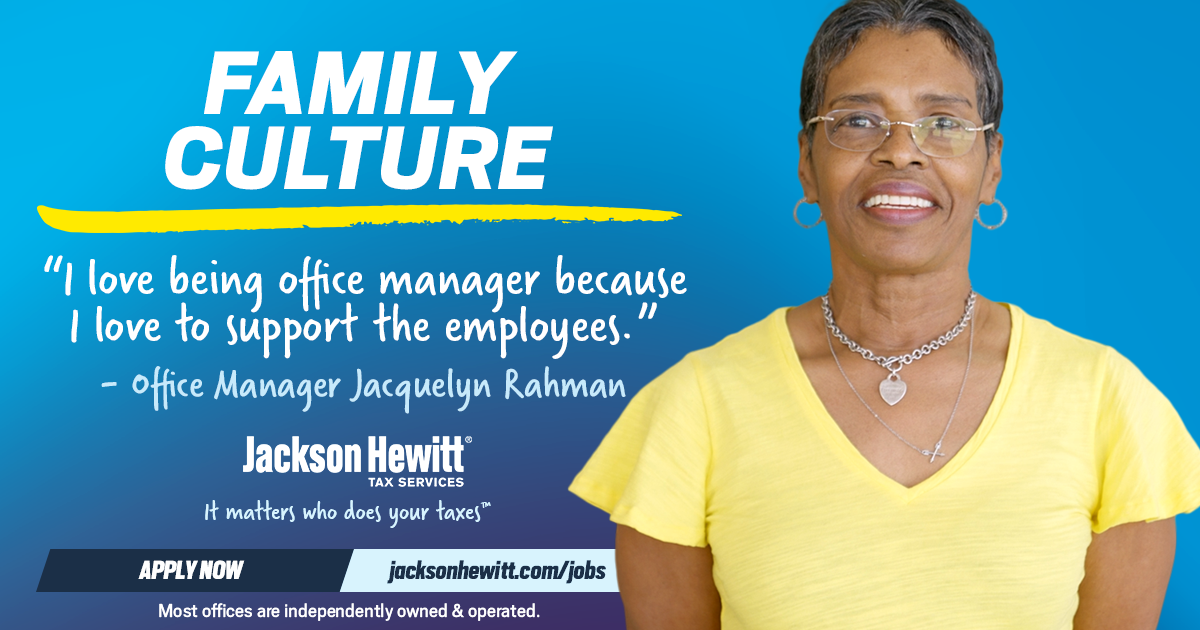 Entry-Level Tax Preparer | Jackson Hewitt - EWB