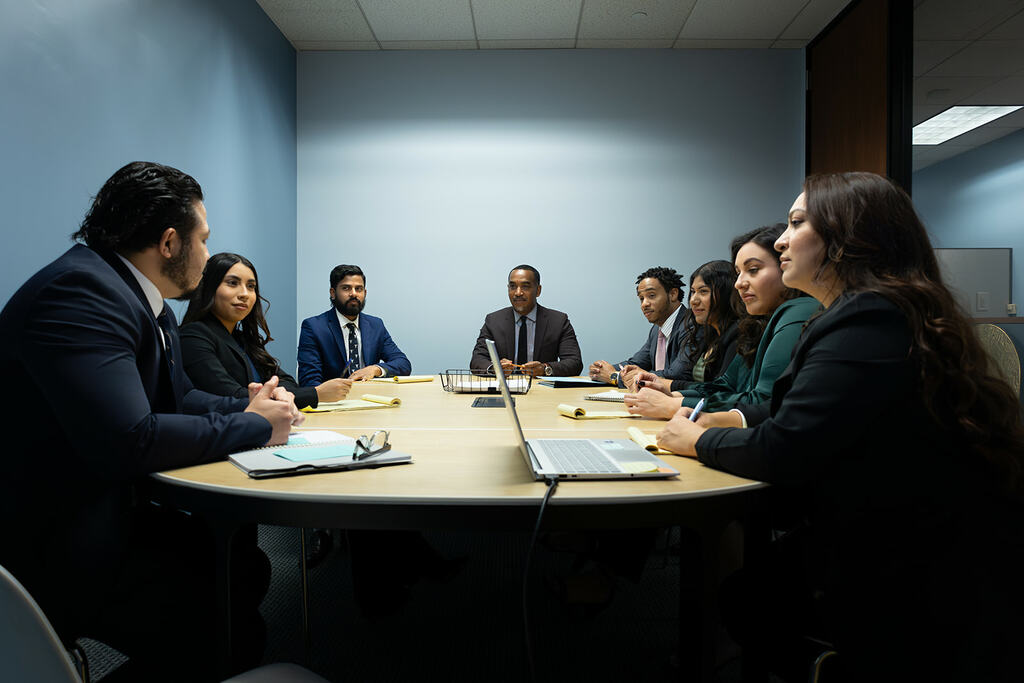 Our Team in a Meeting