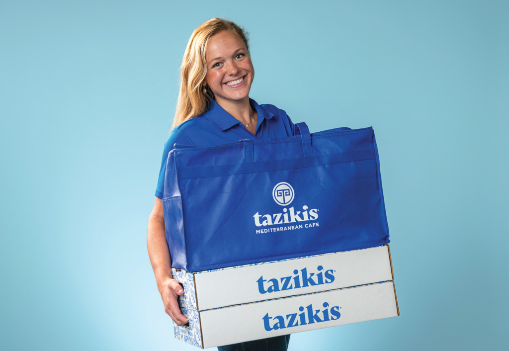 Tazikis team members on the job