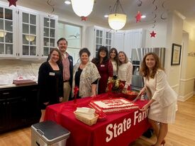 celebrating as a team