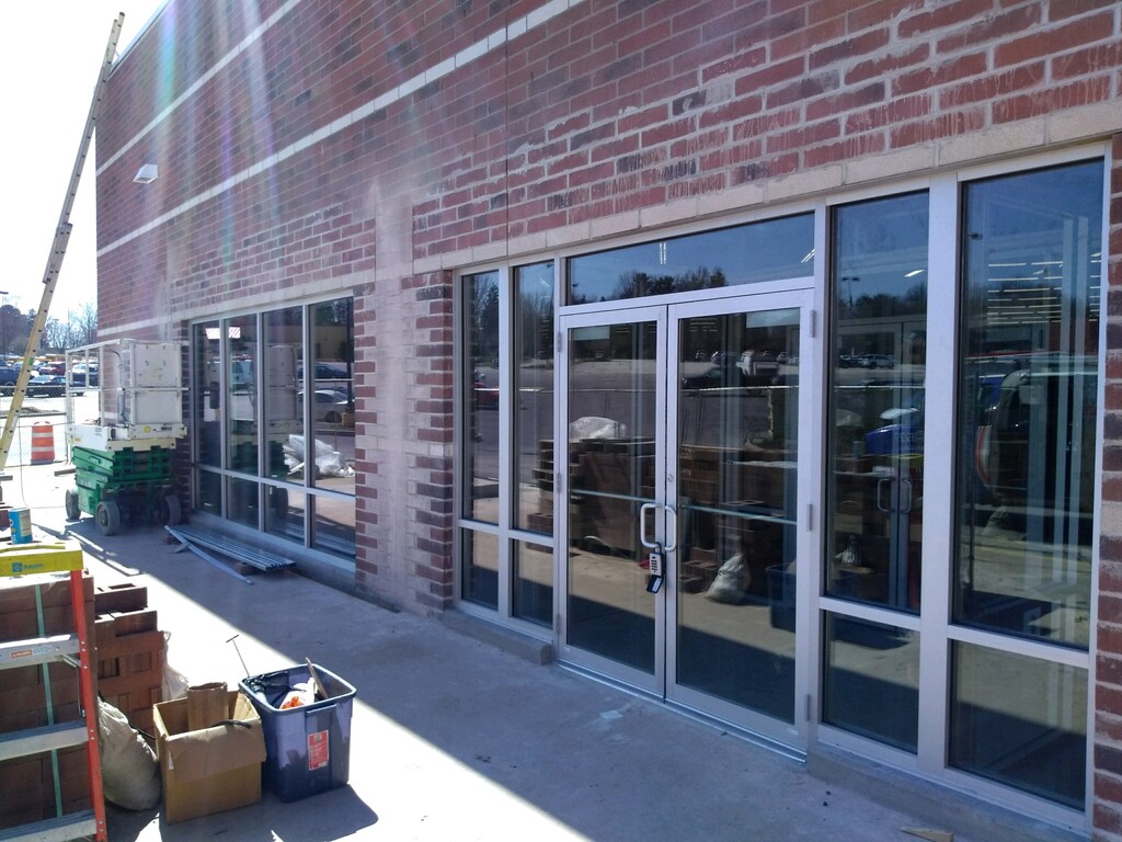 New commercial storefront in this new shopping plaza