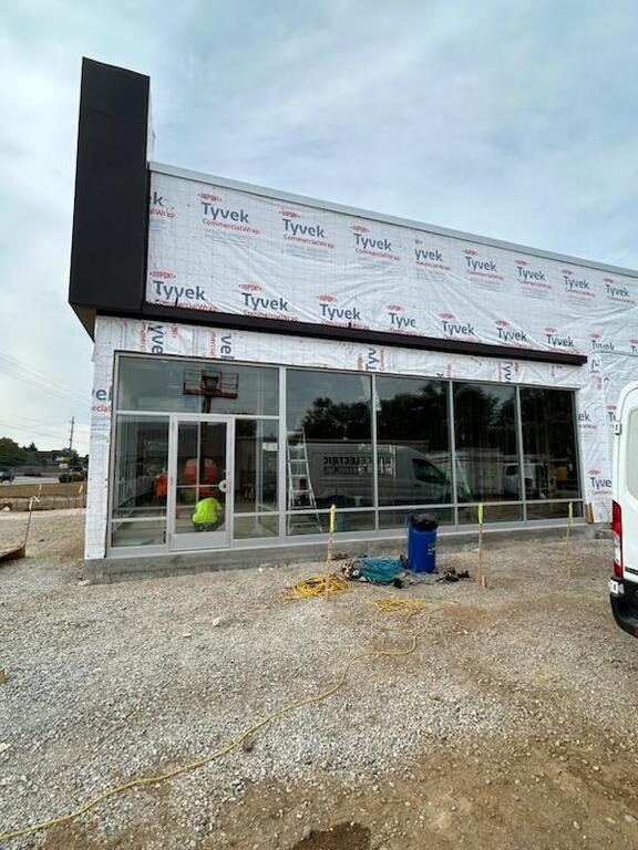 New storefront in a new Dunkin Donuts