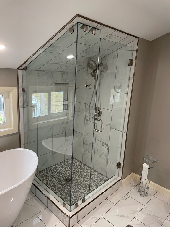 custom shower