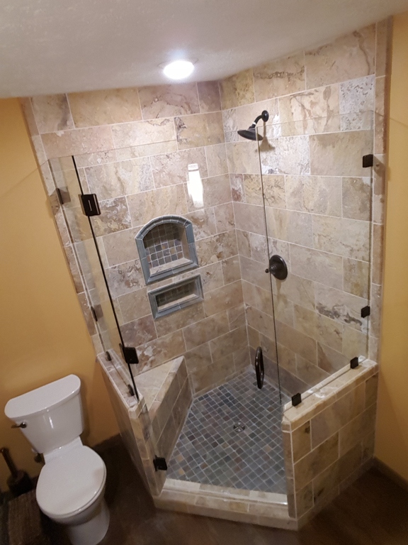 custom shower