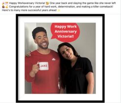 Happy Anniversary Victoria