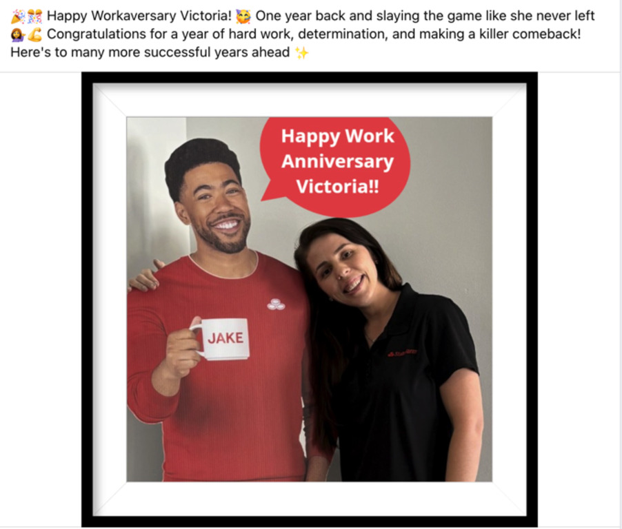 Happy Anniversary Victoria