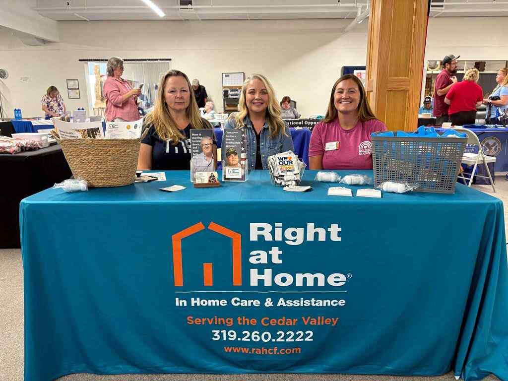 RAH event booth