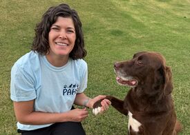 Meet Rachael & Moose.   We offer Pet Insurance also!