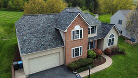 Asphalt shingle roof completed by TEC.