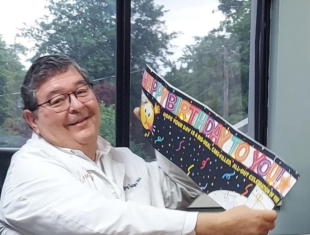 We won't forget about your birthday.