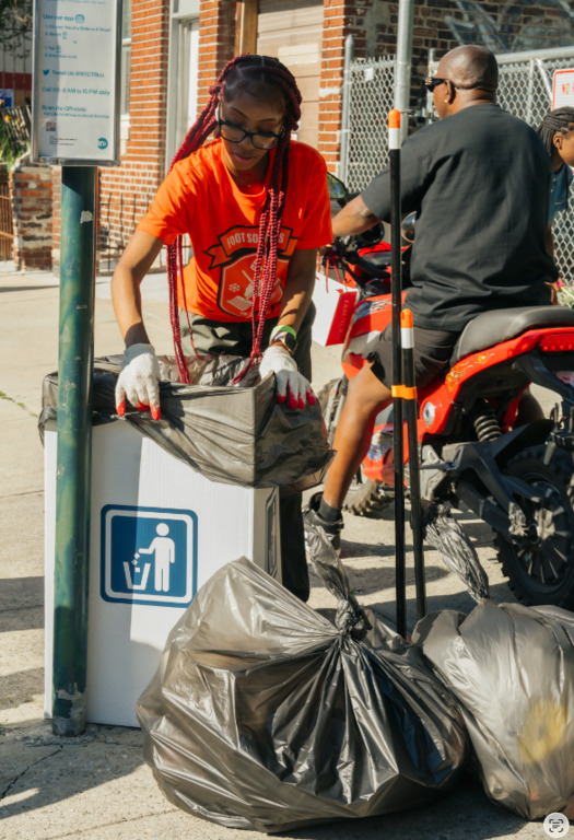 Foot Soldiers working a community event