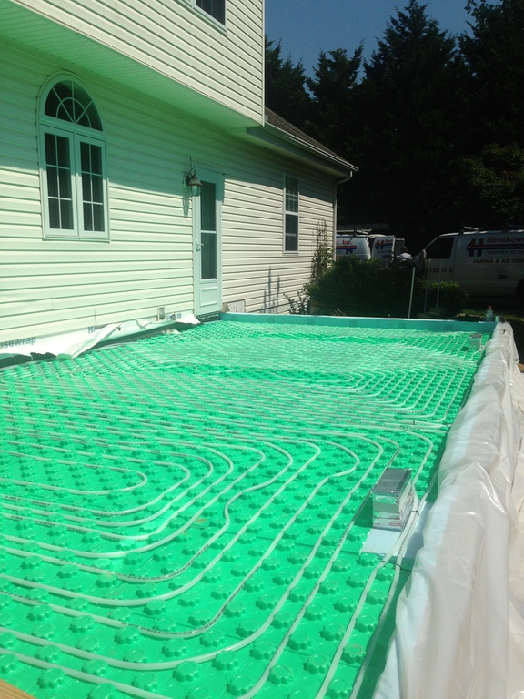 Infloor heating - Addition