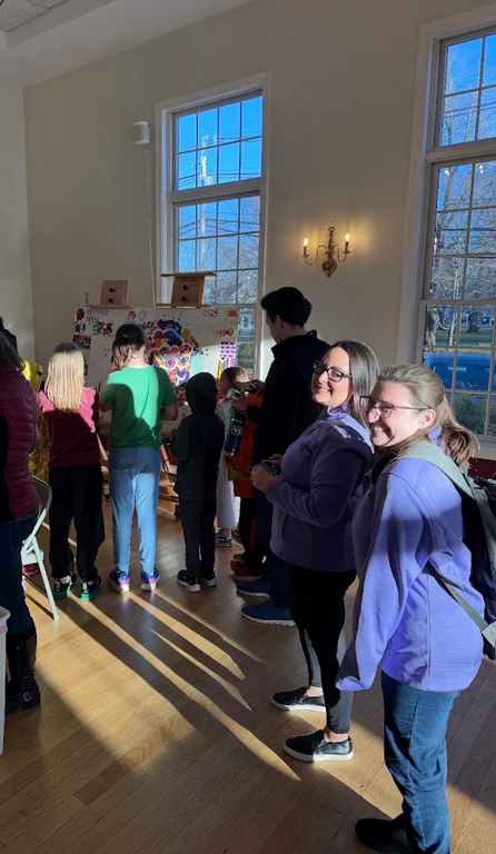 Connecting with the community during a Neurodiversity Celebration Lego event