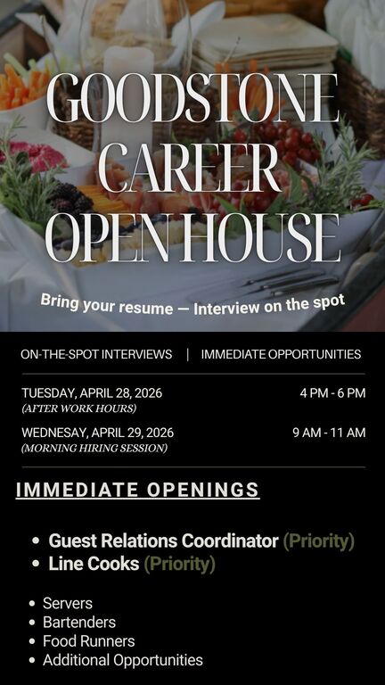 Goodstone Career Open House