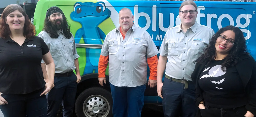 The bluefrog of Portland Team