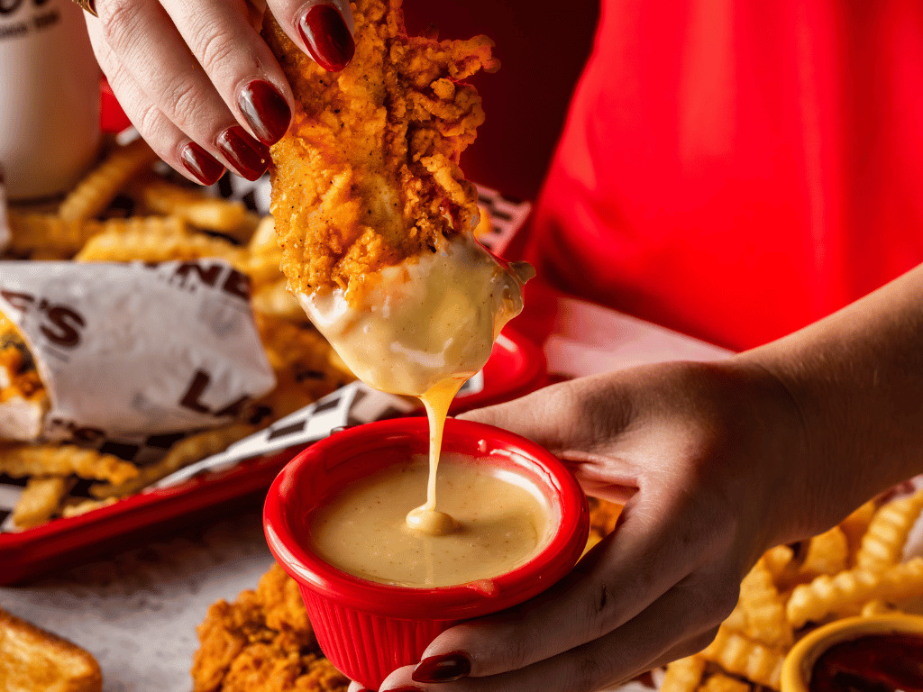 Dipping finger