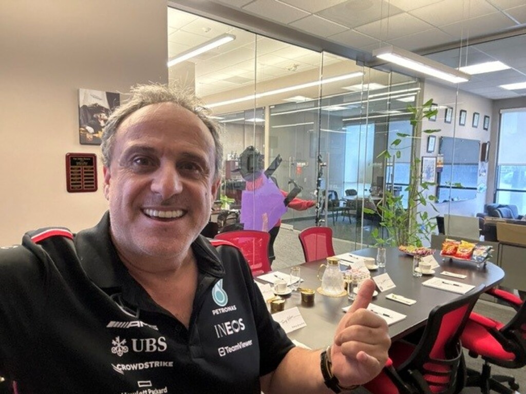 Charles in the new conference Room